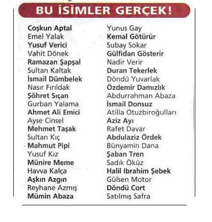 turk soy isimleri